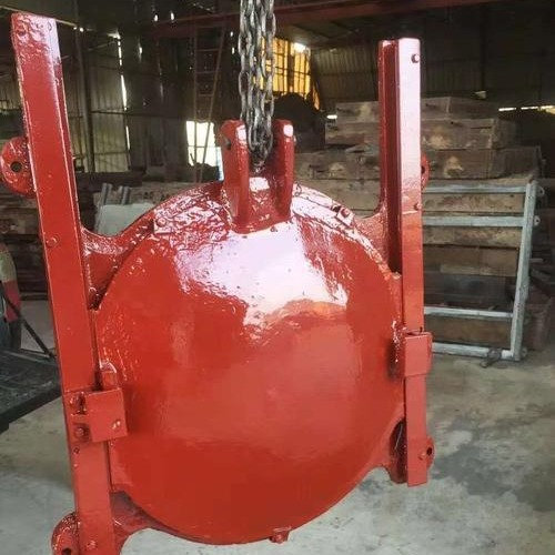 PMZ法兰铸铁镶铜圆闸门实物图