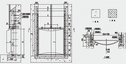 高压铸铁闸门PZGM结构图
